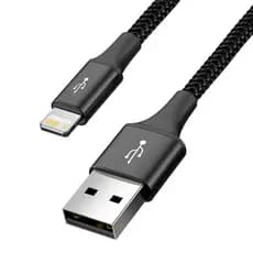 Cabo para Iphone 3 Metros Lightning Carregador Rápido Reforçado Dados Longo