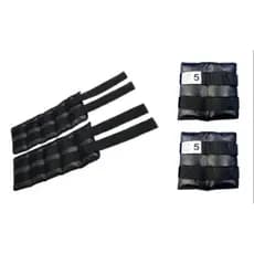 Tornozeleiras 5 kg PAR Caneleiras de peso