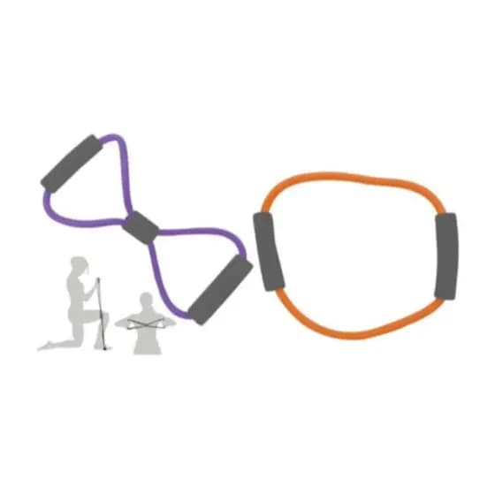 Kit 2 Extensores Liveup Elástico De Tensão Média