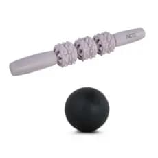 Bastão E Bola Acte Liberação Miofascial Kit Massagem