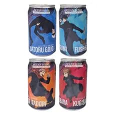 Refrigerante Ocean Bomb Lata 330 ml Sabor Pêssego Jujutsu Kaisen