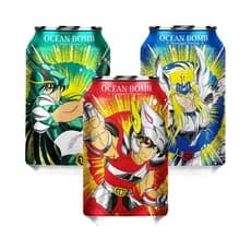 Refrigerante Ocean Bomb Lata 330 ml Os Cavaleiros do Zodíaco