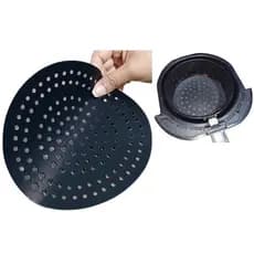 Tapete Protetor  Manta Folha de Teflon P/ Fritadeira Airf ryer 18 Cm redondo