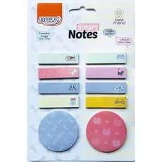 Bloco Adesivo Smart Notes Call Up Pet 10 Blocos 25 Folhas Cada, BRW
