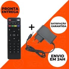 Controle remoto universal caixa de smart tv fonte de alimentação 5v kit 2Amp
