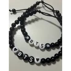 Pulseira Regulável de Contas BTS - ARMY - K-pop - cada