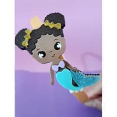 Tiara Ariel - Tiara Infantil Sereia - Tiara de Cabelo Sereismo