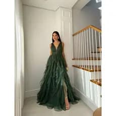 Vestido Bianca Victoria Cascata