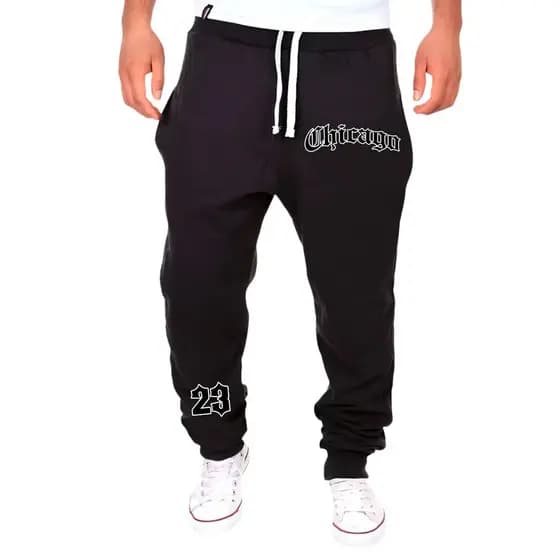 Calça Moletom Masculino Feminino Jogger em Algodão Academia Com Bolsos P  ao G3 Chicago