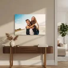 Quadro Decorativo Grande 110x70 Personalizado Com Sua Foto Qualquer Imagem Logo Sala
