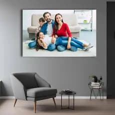 Quadro Decorativo 30x50cm Personalizado Com Sua Imagem Qualquer Foto Pet Casal Para Sala Quarto