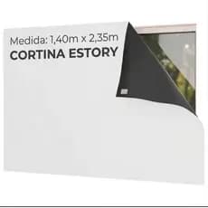Cortina Painel Blackout  Velcro 2,35x 1,40  Sala Quarto Cozinha  Veda 100% Da Luz / Alta Qualidade