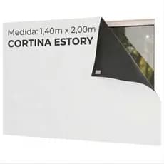 Cortina Painel Blackout  Velcro 2,00 x 1,40  Sala Quarto Cozinha  Veda 100% Da Luz / Alta Qualidade