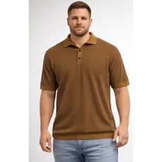 Camisa Polo Masculina Tricô Premium Texturizada | Conforto e Estilo