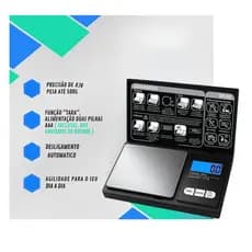 Mini Balança Digital Bolso Scale 500g Diamond Series 0.1g