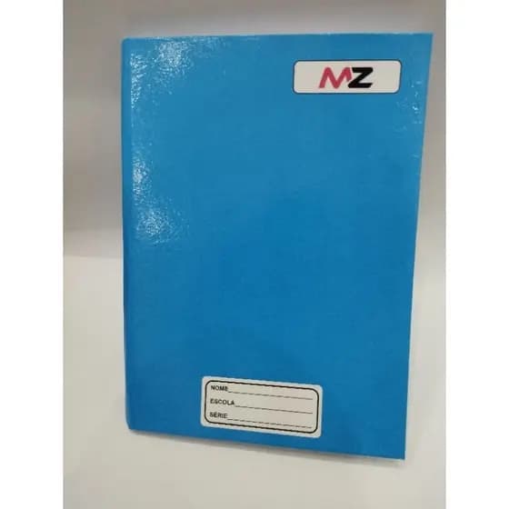 05 Caderno Brochura Universitario Costurado 96 folhas - MZ - Caderno Brochurão - Kit c/ 5 Cadernos