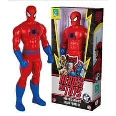 Boneco Super Herói  - Homem Aranha  40 cm – Grande na Caixa