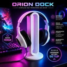 Suporte Para Fones e Headset Orion Dock 3D