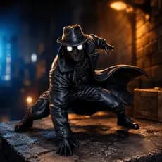 Action Figure Homem-aranha Noir Marvel Spider-man Preto