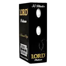 **Lâminas de Barbear Lord Black – Alto Desempenho e Precisão Profissional**Contendo uma Caixinha com 50 Blades