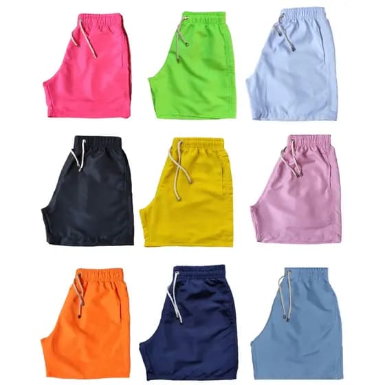 Short mauricinho neon moda praia summer Neymar