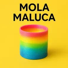 kit 5 Molas Malucas Colorida Brinquedo Infantil Divertido e Flexível