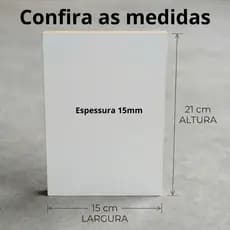 KIT 30 MDF 15X21 - 15mm placa de MDF para foto 15x21 - CORTE PERFEITO