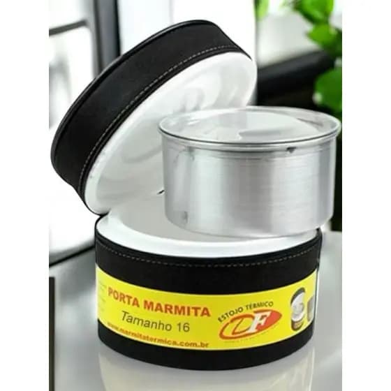 Marmita Redonda Térmica Grande com isopor