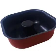 Forma para pudim Bolo quadrada Teflon anti aderente