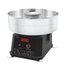 Maquina Algodão Doce Festas Portátil Renda Extra Nf Cor Inox Saro Ad