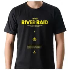 Camiseta Geek Jogo Game River Raid Atari 100% Algodão