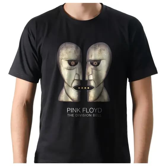 Camiseta Camisa Banda Música Rock Pink Floyd Division Bell