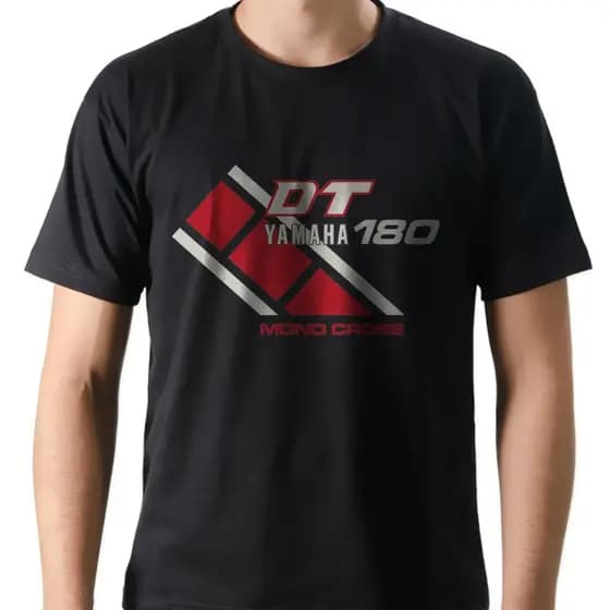 Camiseta Camisa Moto Yamaha DT 180 1985 2 Tempos Algodão