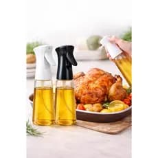 Spray Borrifador de Azeite 200ML Vinagre Culinário Pulverizador Galheteiro