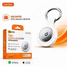 Rastreador Tag Localizador Inteligente Basike AirTag Ipone GPS App Buscar Objeto Pet Chave