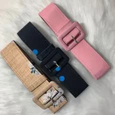 Kit Com 3 Cintos Lindos CORES/ESTAMPAS SORTIDAS