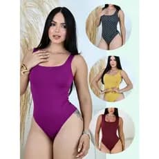 Body Regata - M ao GG - Diversas cores - Tecido Suplex Premiun - C/ fecho.