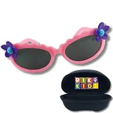 Óculos de Sol Infantil Rik9 Florzinha Rosa com Proteção UV400