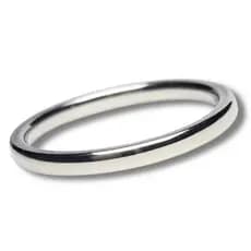 Aliança Anatômica Fininha 3mm 1 UNIDADE Tradicional Namoro Compromisso Aço Inox Não Enferruja E Não Descasca Alianças