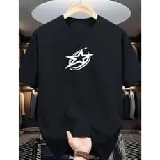 Camiseta Unissex Estrela Star Estilo Streetwear
