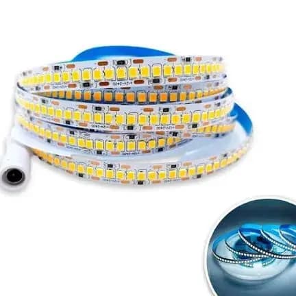 kit 2 rolo Fita 240 Led 12v  Ip20 240 Leds/m - 1200 Leds 3528 Rolo 5m