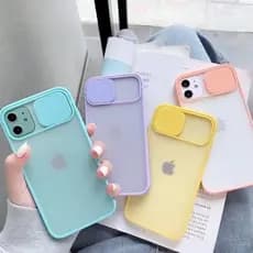 Capinha tampa câmera iphone 7/8G /iphone 7/8plus /iphone x / iPhone XR /iphone xsmax / iphone 11promax  /Capa com tampa slide protetora de câmera