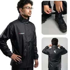 Capa Chuva Nylon Moto Impermeável Conjunto Jaqueta Calça Completo Tamanho XG