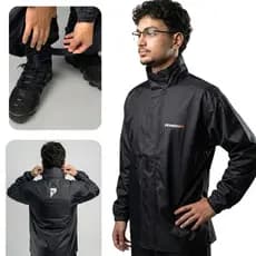 Capa Chuva Nylon Moto Impermeável Conjunto Jaqueta Calça Completo Tamanho G