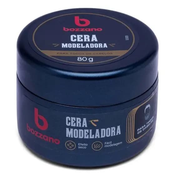 Cera Modeladora de Cabelo Bozzano 80g