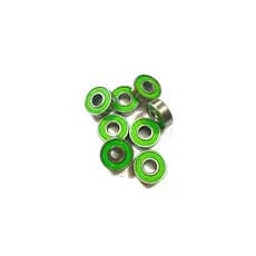 Rolamento para skate 608 2rs abec 9 kit com 8 peças 8x22x7
