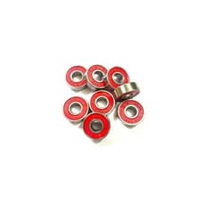 Rolamento para skate 608 2rs abec 5 kit com 8 peças 8x22x7