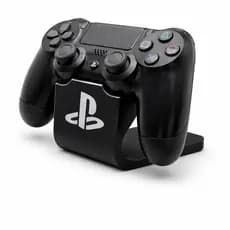 Suporte de Parede para Controle PS4 | Organizador DualShock 4 | Base Gamer PlayStation | Porta Controle Preto