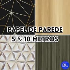 Papel de Parede Lavável 3D 5 E 10 METROS x 45CM Adesivo Autocolante Sala Cozinha Banheiro