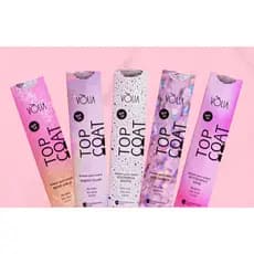 Lançamento Novo Top Coat Efeitos 9g Sachê Vólia